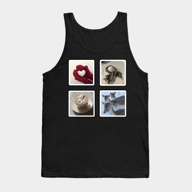 christmas pictures pack pinterest artsy vibe Tank Top by saraholiveira06